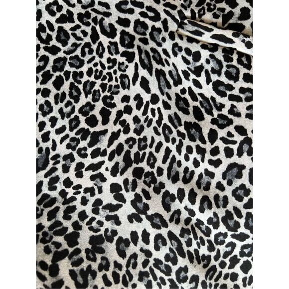 Susan Graver Blazer Women's Large Multi-Color Leopard Print Soft Single Breasted - Picture 11 of 16